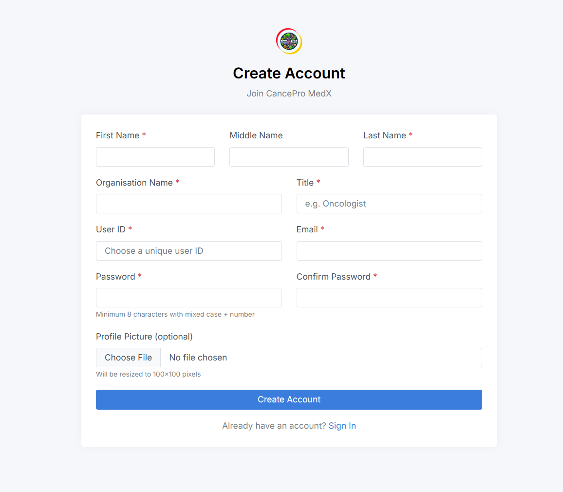Med-X Registration